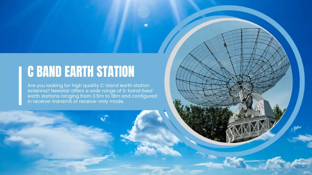 c band Earth Station Antenna